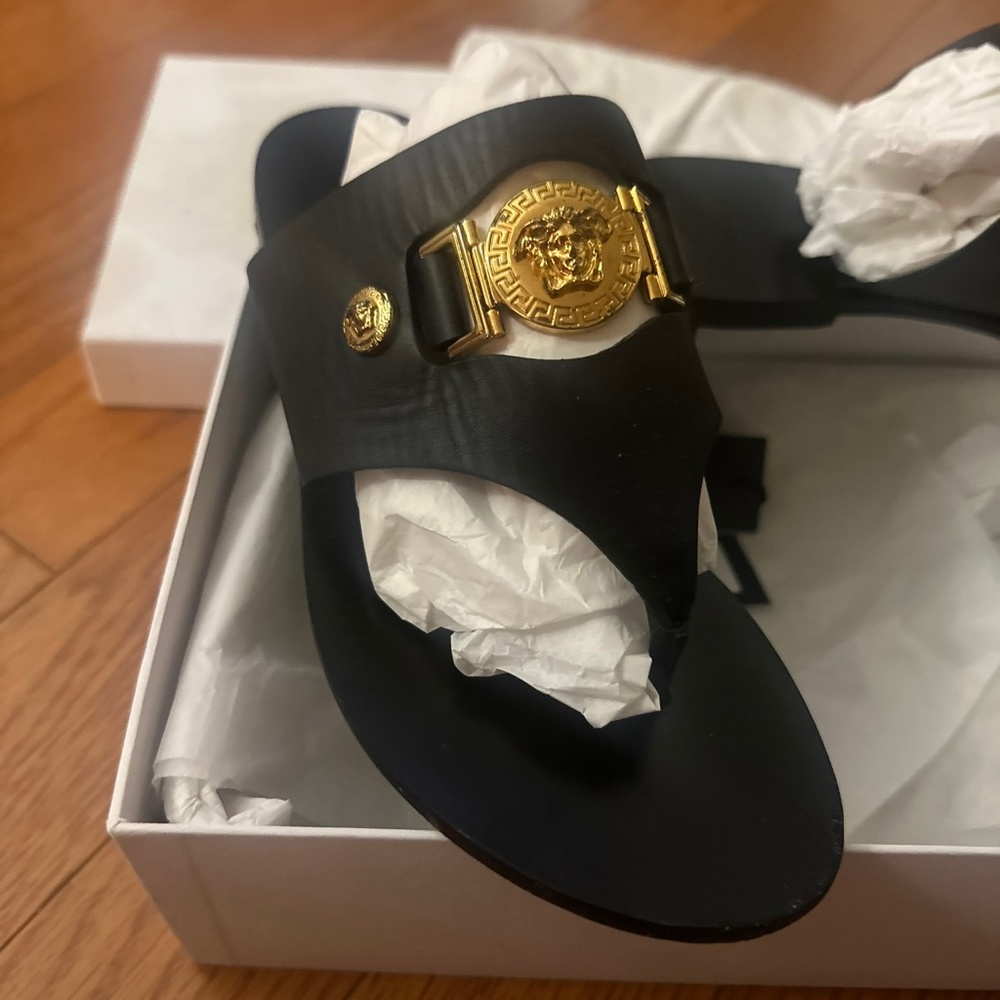 Versace Medusa open-toe sandals